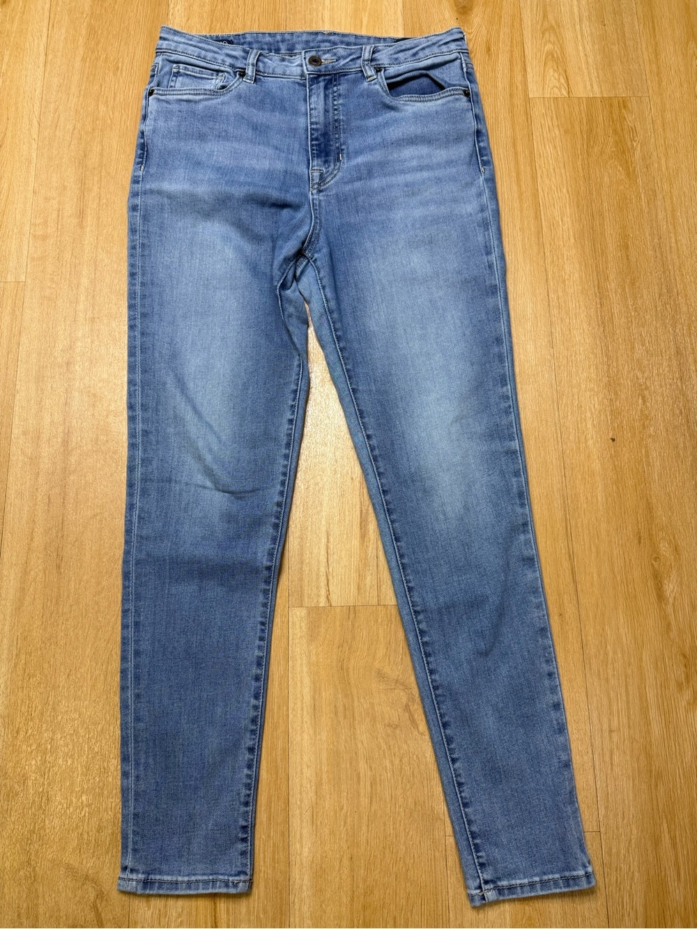 Buffalo David Bitton Light Blue Denim High Rise Skinny/Skylar W30